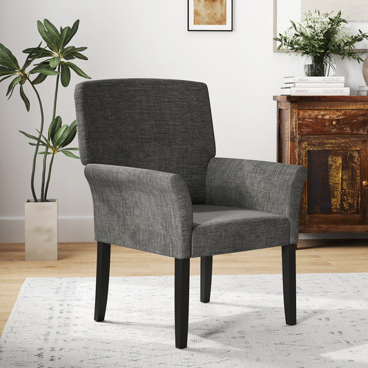 Executive Guest Chair, Reception Waiting Room Arm Chair, Gray Accent Chairs Gray at Gallery Canada