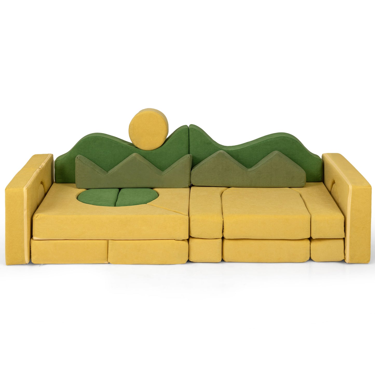 19 Pieces Modular Kids Play Couch for Inspiring Creativity Kids Chairs & Seating Options at Gallery Canada