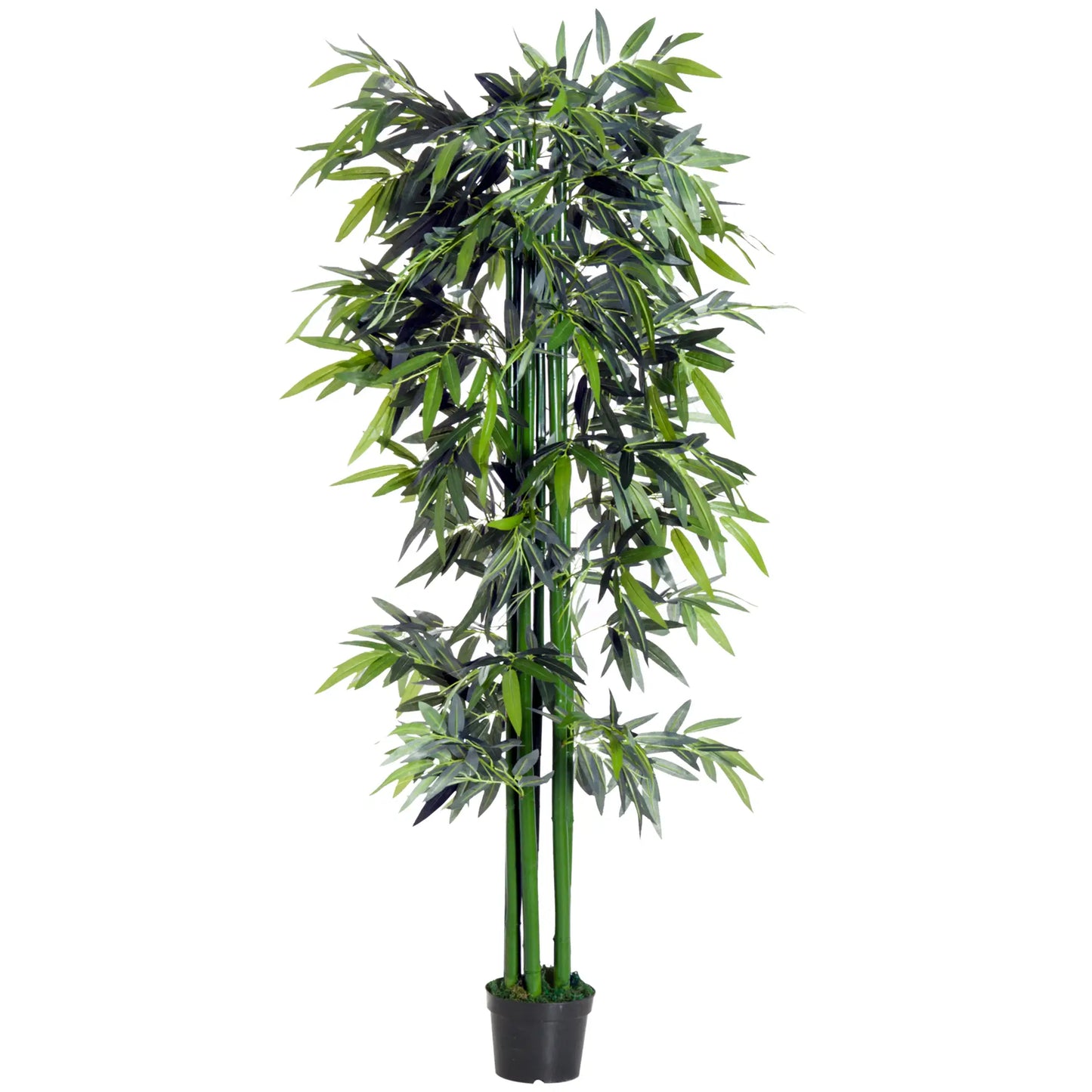 6FT Artificial Bamboo Tree, Fake Plant with Nursery Pot, Indoor Decor Artificial Trees at Gallery Canada