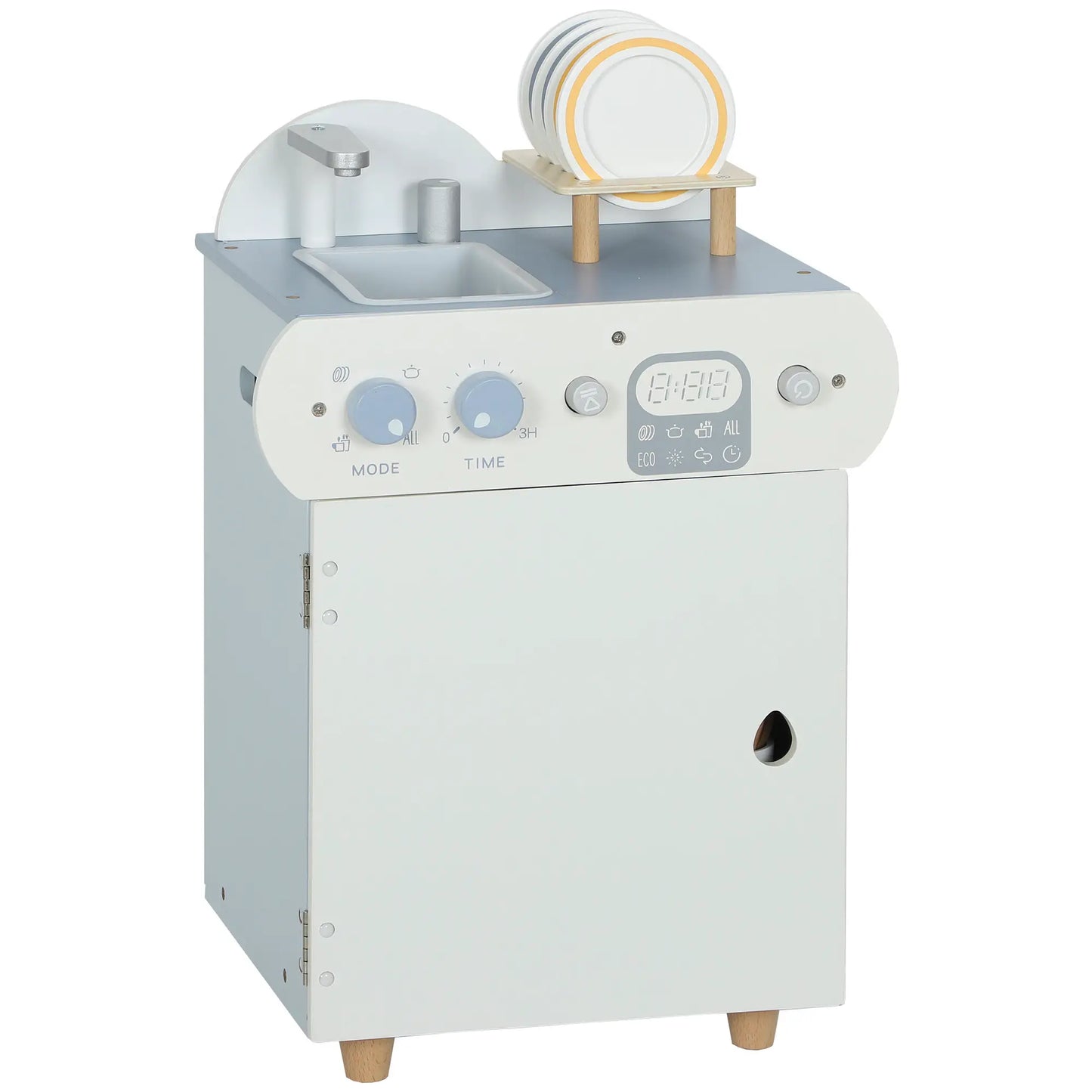 Wooden Dishwasher Playset, Play Sink Toys, Faucet and Accessories Play Kitchen at Gallery Canada