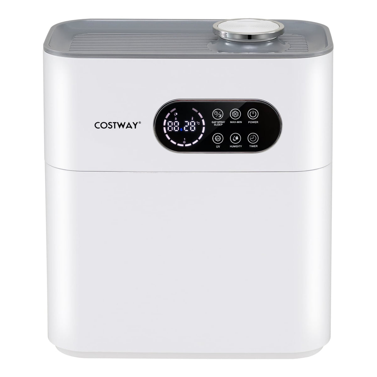 1.7 Gal Cool Mist Humidifier, Top Fill, White
