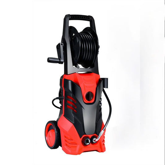 3000 PSI Electric High Pressure Washer With Patio Cleaner, Red
