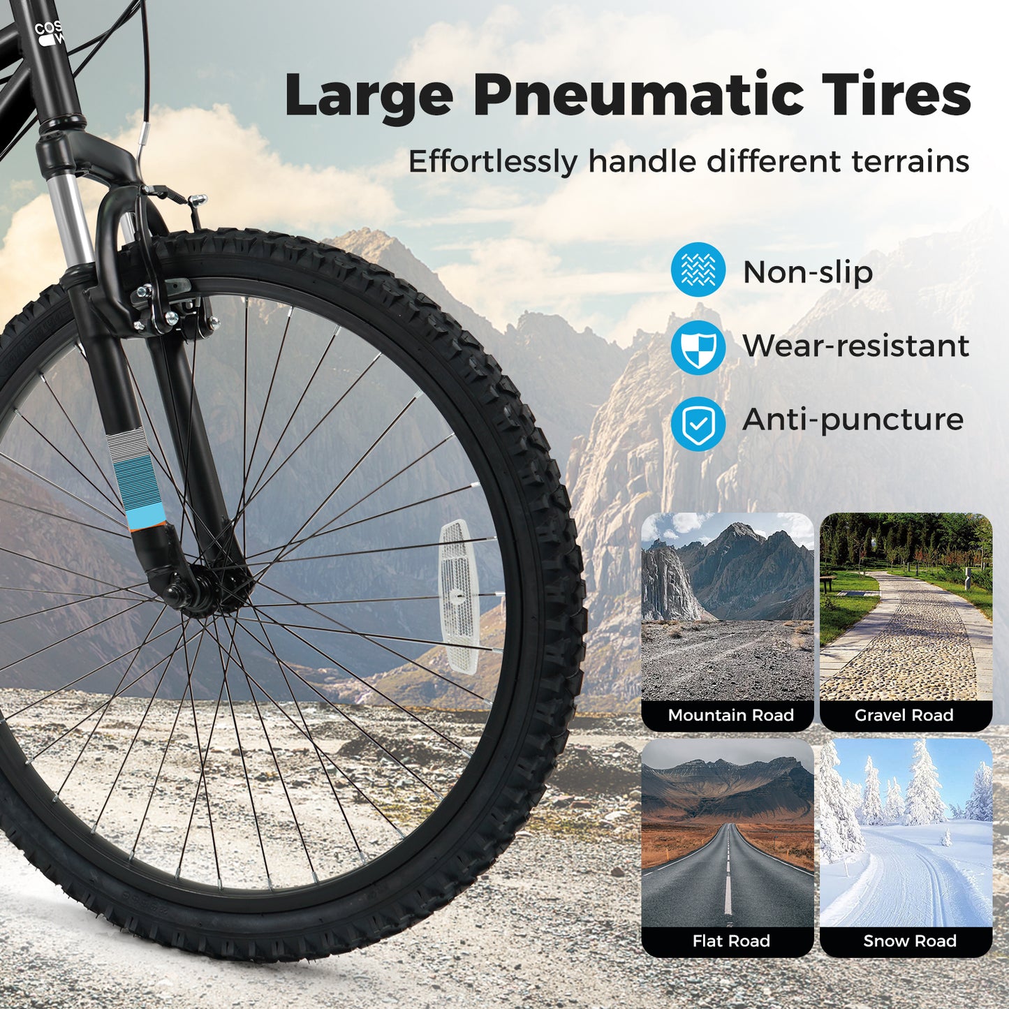 24 Inch Kids Mountain Bike, For Ages 8+ Years, Black Kids Bike at Gallery Canada