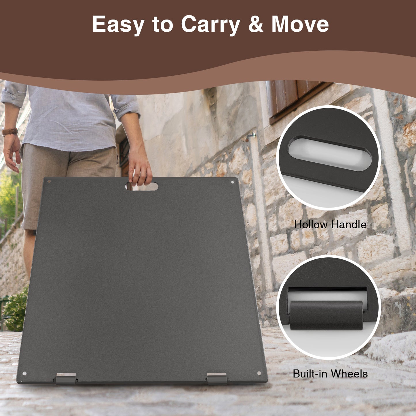 24 Inch Square Patio Umbrella Base 50 LBS Weighted, Black Outdoor Umbrella Bases at Gallery Canada