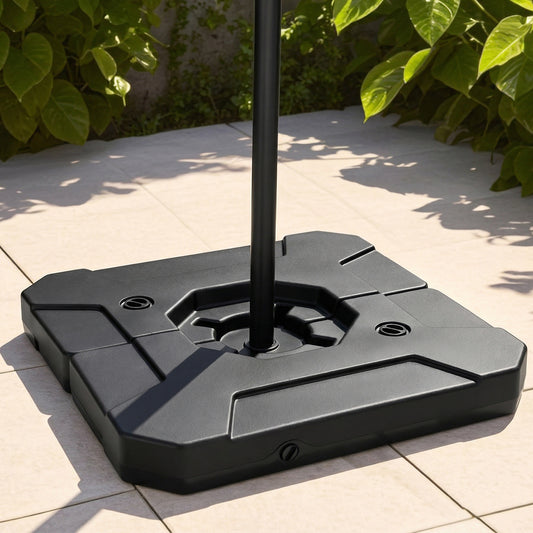 274 LBS Cantilever Patio Umbrella Base with Handles Outdoor Umbrella Bases Options at Gallery Canada