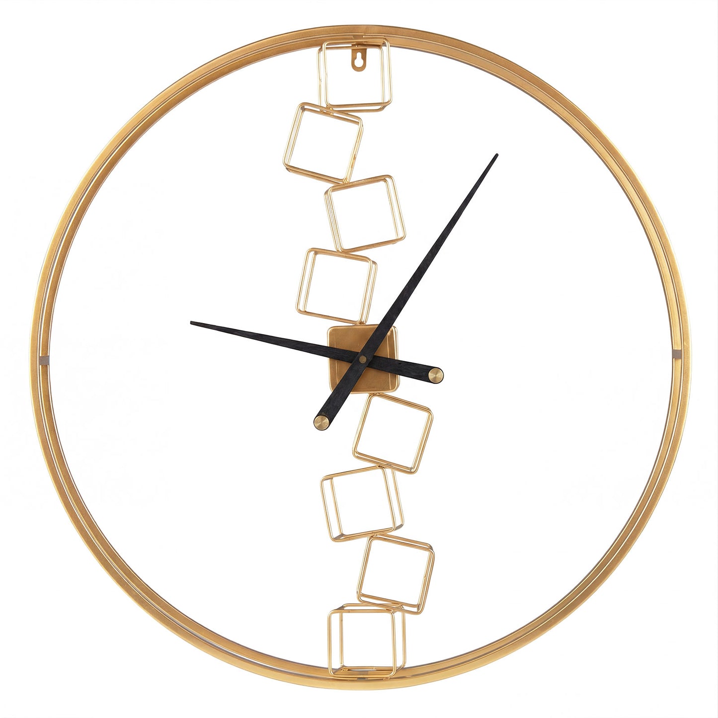27 Inch Large Wall Clock, For Living Room Bedroom Kitchen, Yellow Decorative Accessories Yellow at Gallery Canada