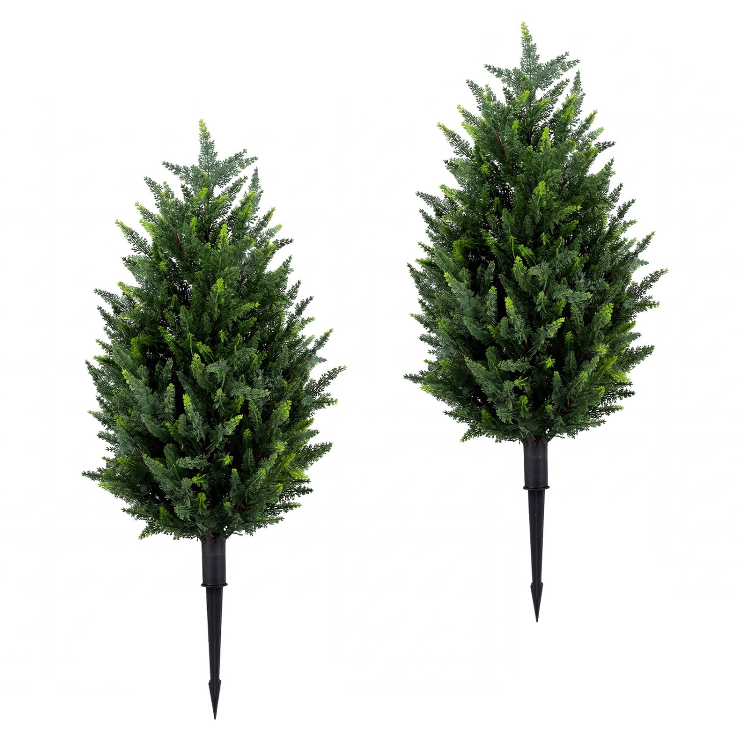 3 Ft Artificial Cypress Topiary, 2 Pack, Indoor Outdoor Faux Plants at Gallery Canada