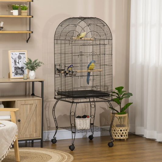 60" Large Bird Cage, Openable Top, Cockatiel, Sun Conure