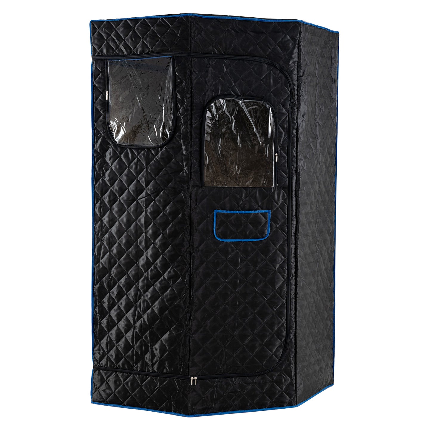 3L Portable Steam Sauna, Fast Heat, 9-Level Remote, Folding Chair, Black Sauna Black at Gallery Canada