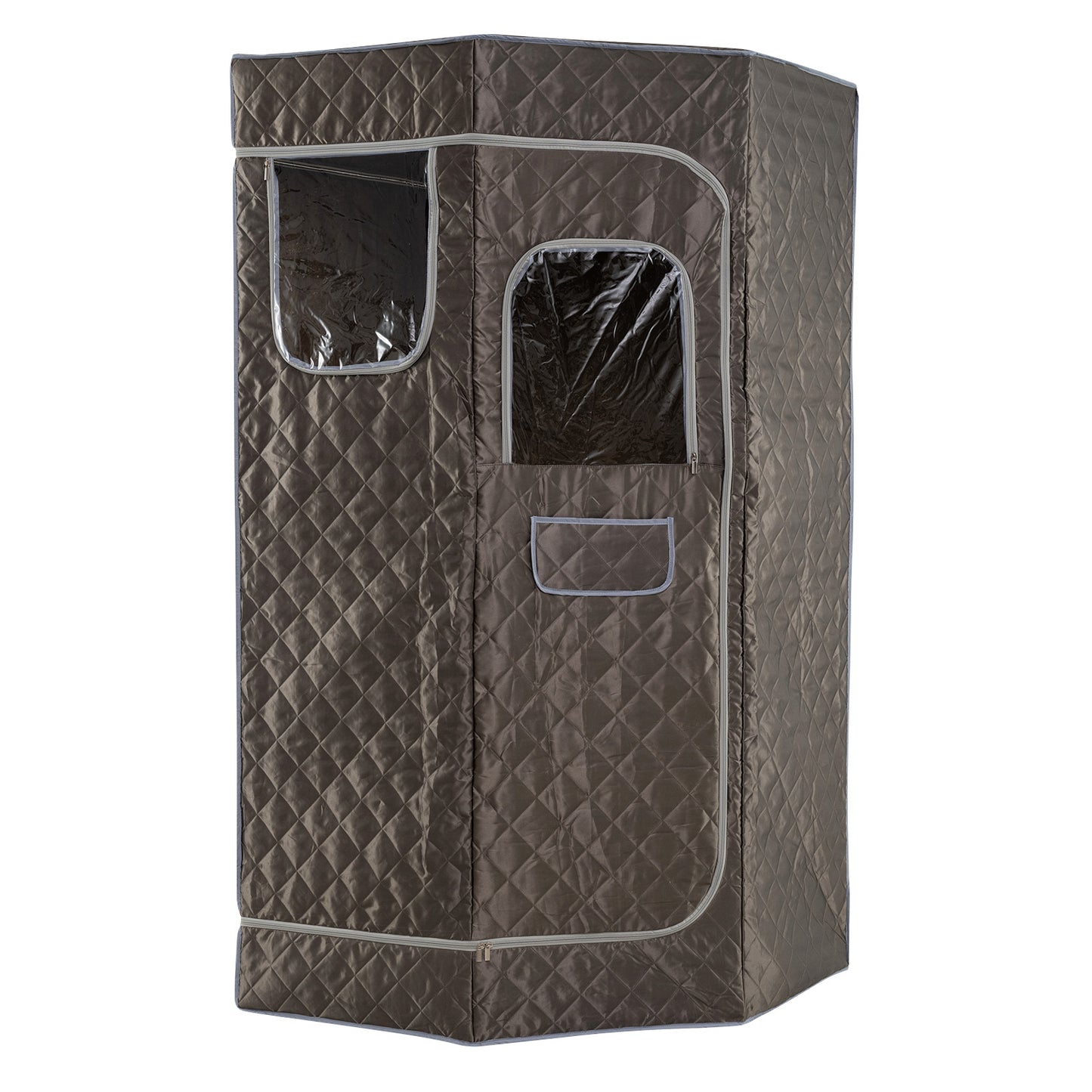 Portable Steam Sauna, 3L, Fast-Heat, 9-Level Remote, Folding Chair, Gray Sauna Gray at Gallery Canada