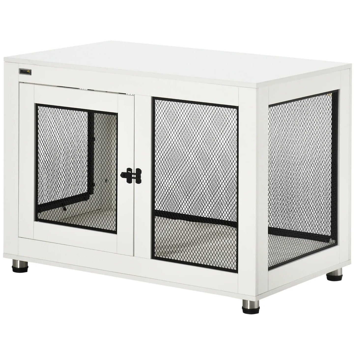 Pet Crate End Table, Water-resistant Cushion, Large Medium Dogs, White Houses, Kennels & Pens at Gallery Canada