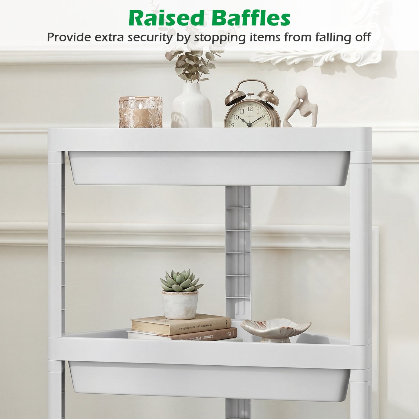 3-Tier Corner Shower Caddy 2-Pack with Detachable Design, White Bathroom Etagere at Gallery Canada