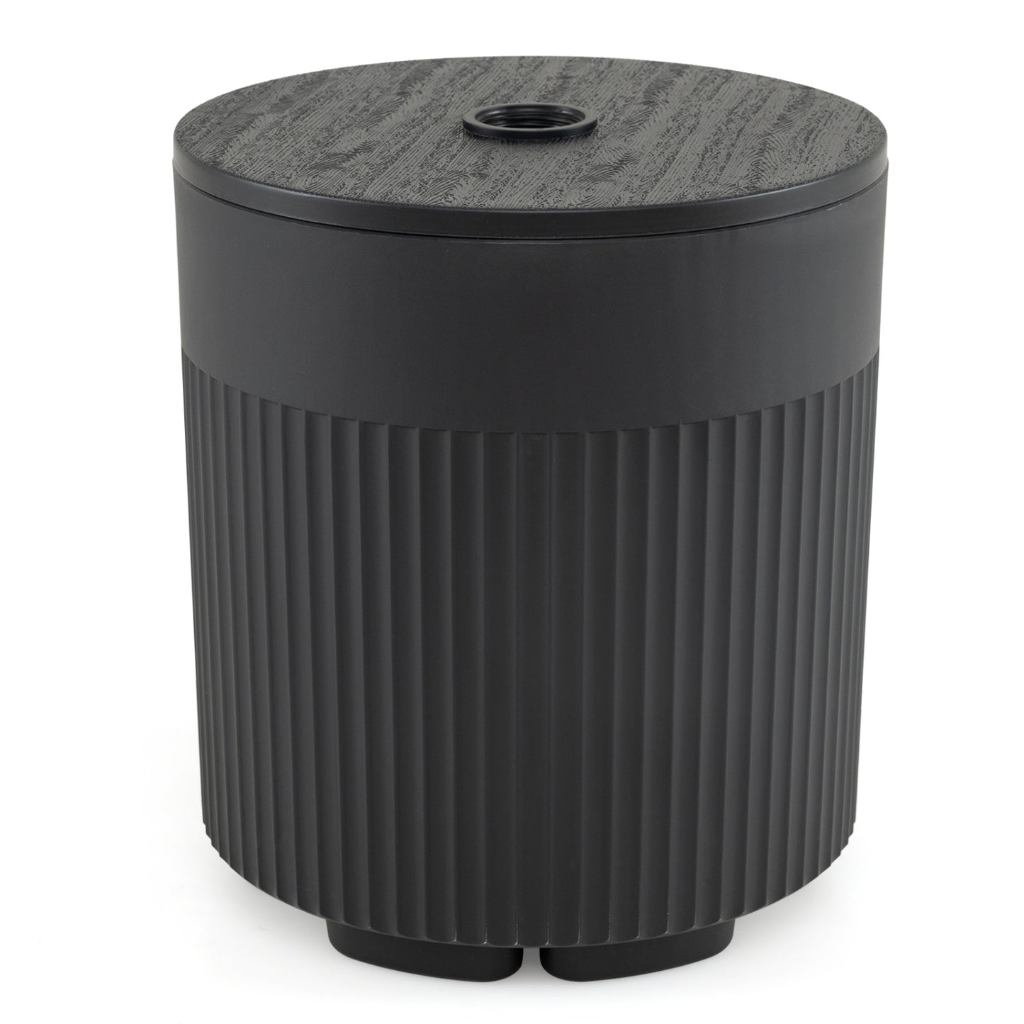 3-In-1 All-Weather HDPE Umbrella Base With Water Bag, 2” Hole, Black
