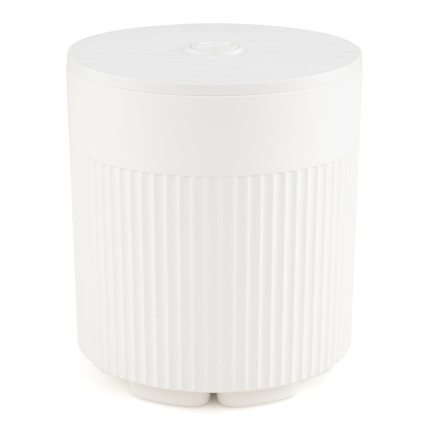 3-In-1 Outdoor HDPE Umbrella Base, White