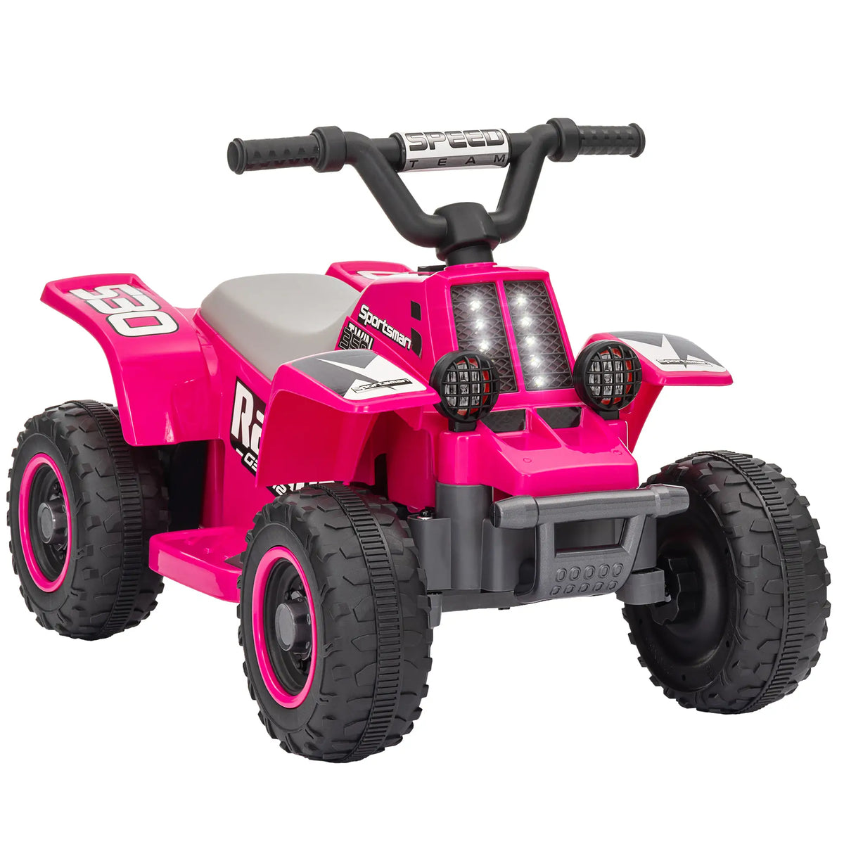 6V Kids ATV Quad, 4 Wheeler Electric Ride On Car, Pink Electric Toy Cars at Gallery Canada