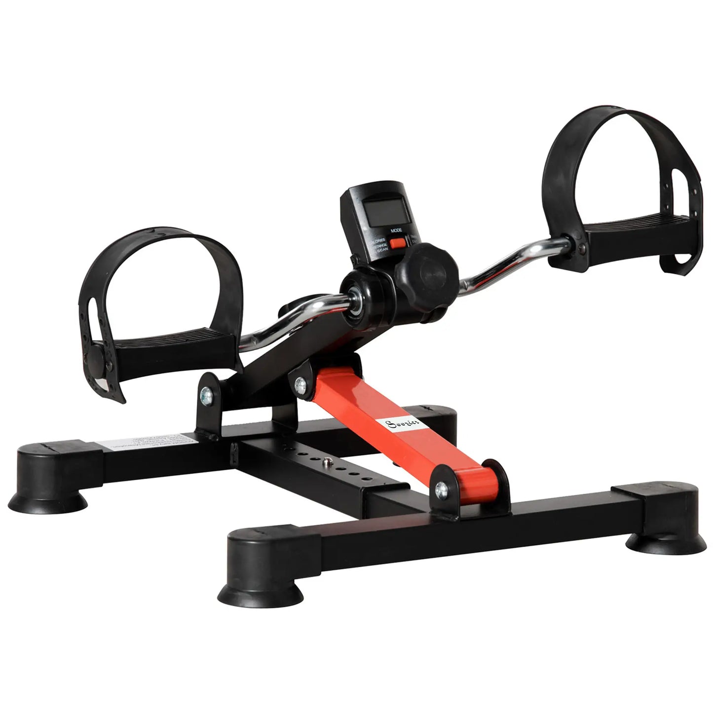 Under Desk Pedal Exerciser, LCD Display, Adjustable Resistance, Mini Bike Exercise & Stationary Bikes at Gallery Canada