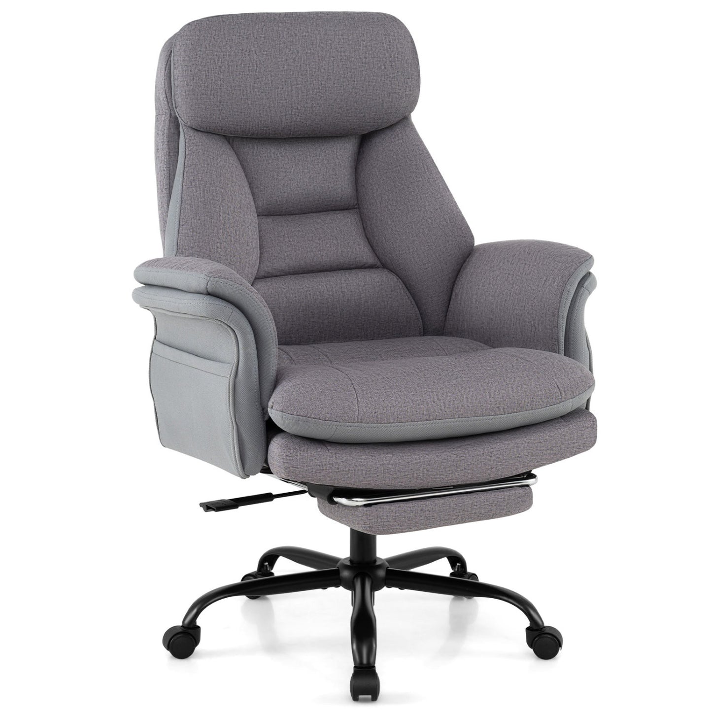 400 LBS Ergonomic Big Tall Office Chair, Gray