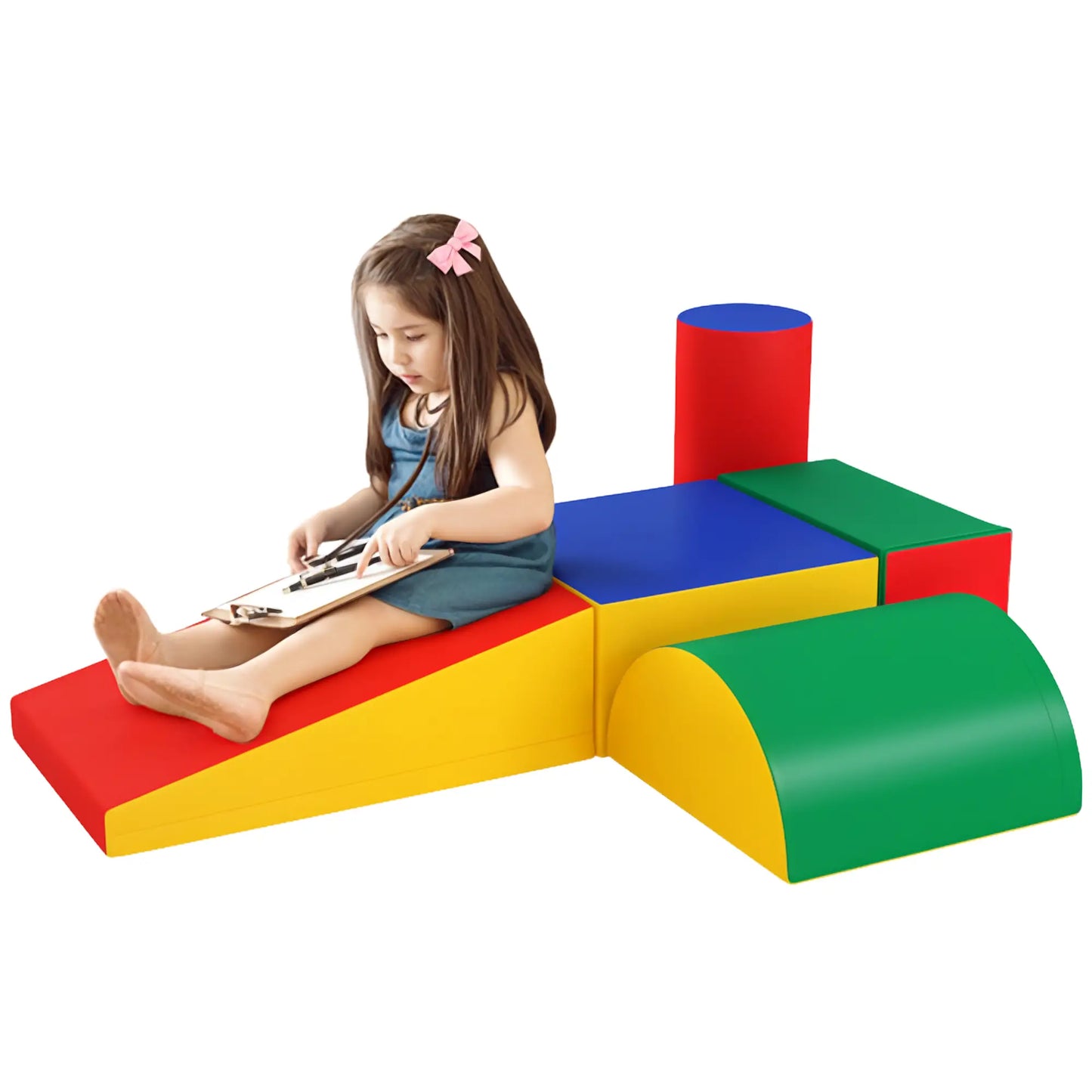 5 Piece Climb, Crawl Activity Playset, Soft Foam, Toddler Toy Baby Gym & Playmats at Gallery Canada