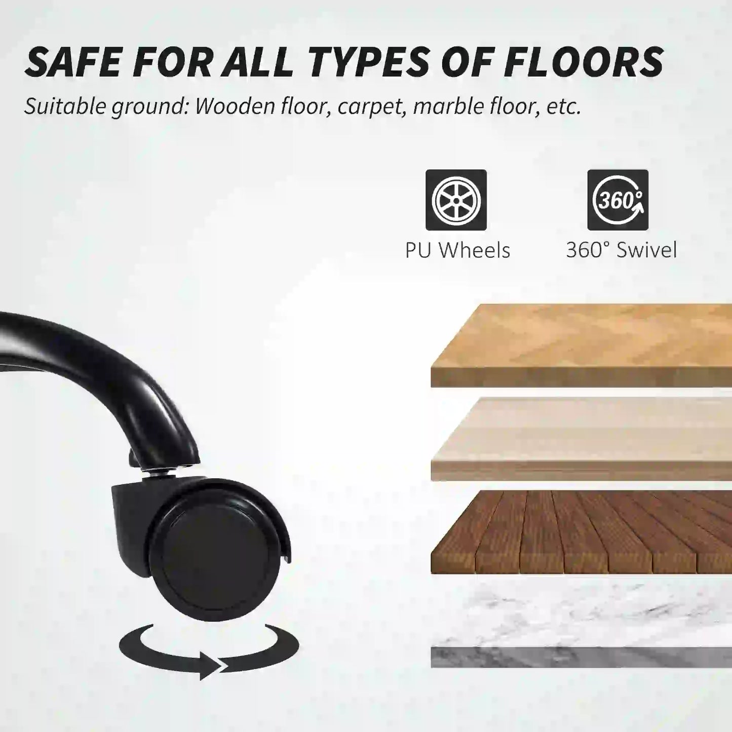 Ergonomic Office Chair, Mesh Desk Chair, Adjustable Headrest, Lumbar Support, Black Task Chairs at Gallery Canada