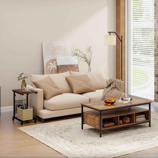 Modern Living Room Furniture Set: TV Stand + Sofa + Coffee Table + Side Table Living Room Options at Gallery Canada