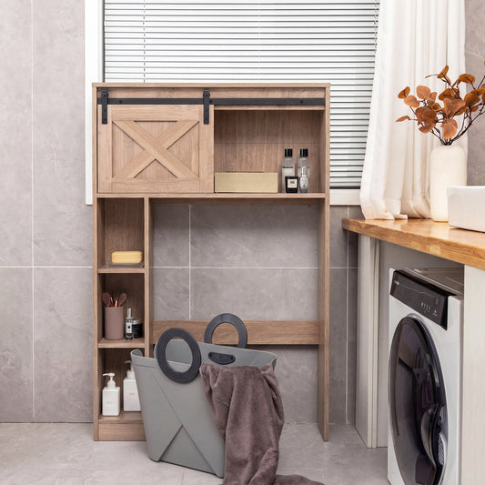 4-Tier Over The Toilet Storage Cabinet, Brown Bathroom Etagere Brown at Gallery Canada