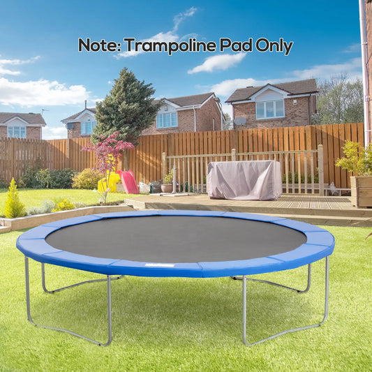 12ft Trampoline Pad, 144" Spring Safety Cover, Blue Trampolines Blue at Gallery Canada