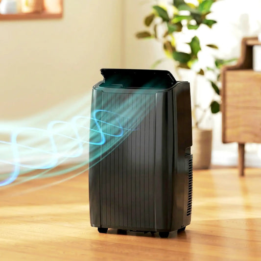 14000 BTU Portable Air Conditioner, 5-in-1, Black Air Conditioner Black at Gallery Canada