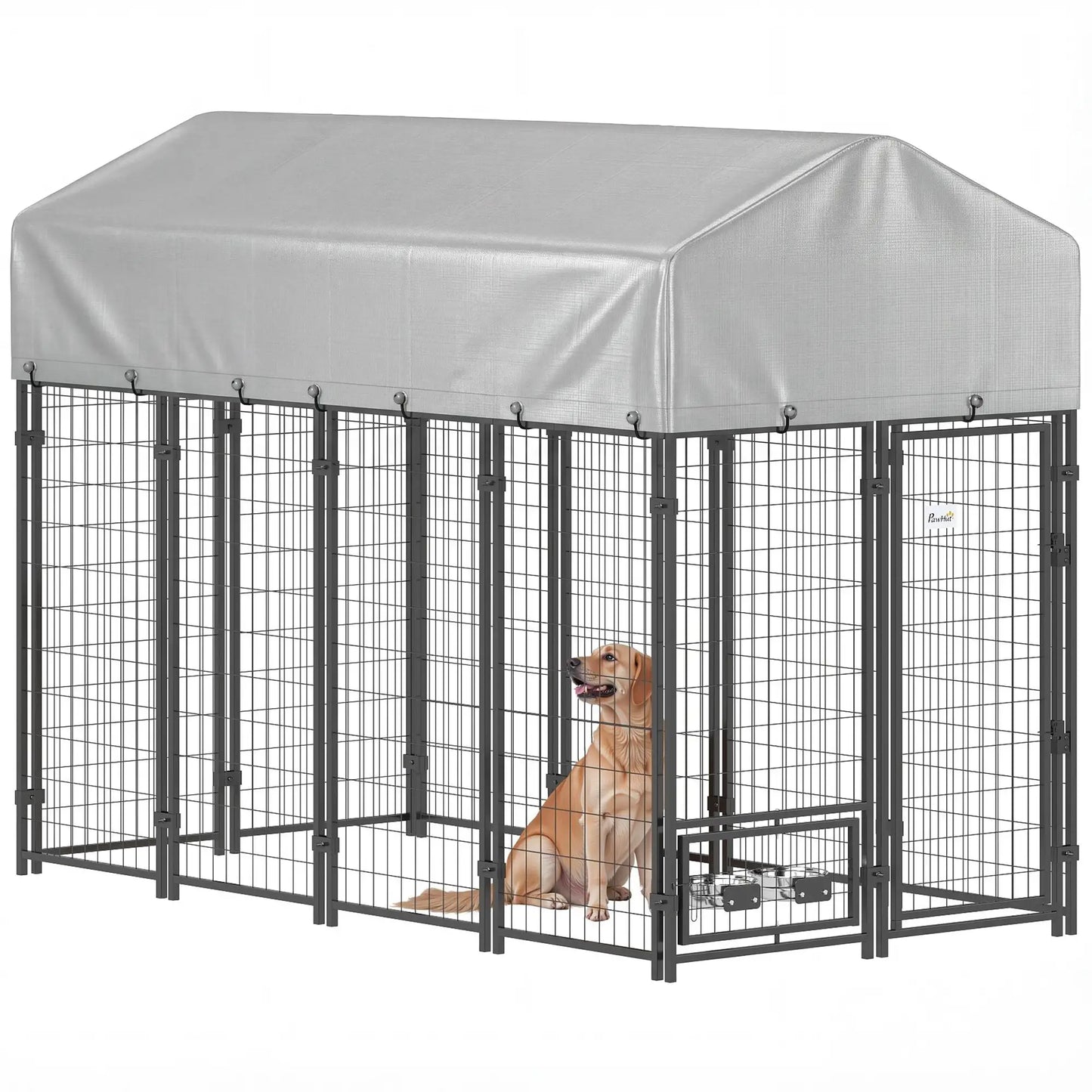 8' x 4' x 6' Outdoor Dog Kennel, Waterproof UV Resistant Cover Dog Kennels at Gallery Canada