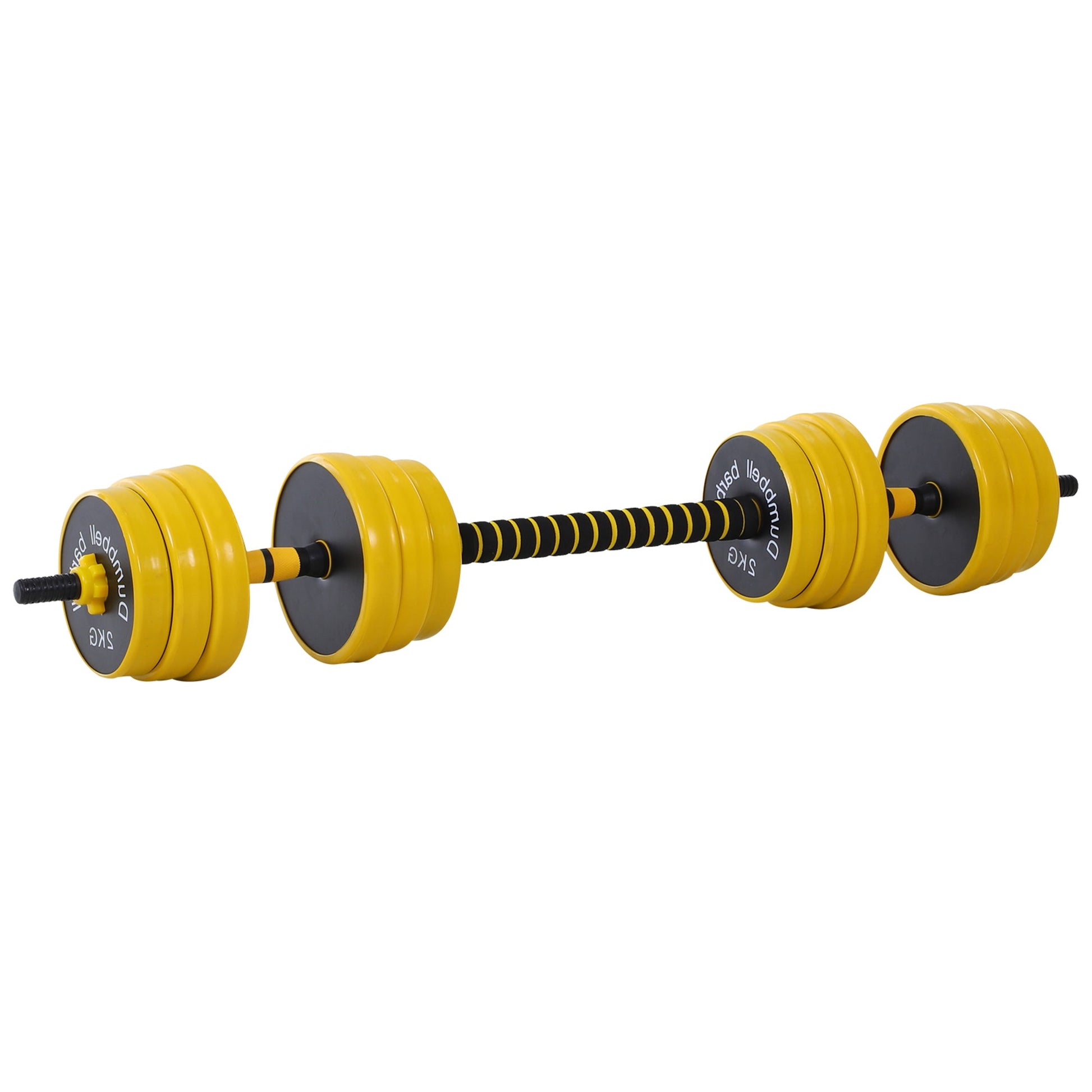 66lbs Dumbbell &; Barbell Adjustable Set Plate Bar Clamp Rod Home Gym Sports Area Exercise Ergonomic at Gallery Canada