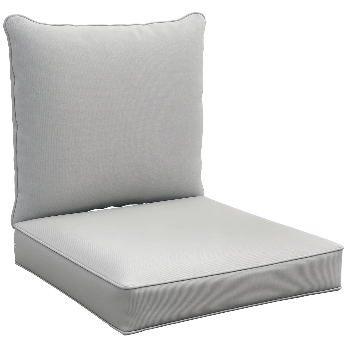 Patio Chair Cushions, Thick Deep Seat, Light Grey Patio Chair Cushions at Gallery Canada