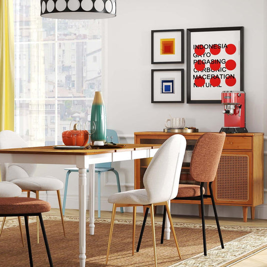 5-in-1 Complete Dining Room Set: Extendable Table 4 Chairs Electric Fireplace Media Console & Bamboo Sideboard Kitchen & Dining Options at Gallery Canada