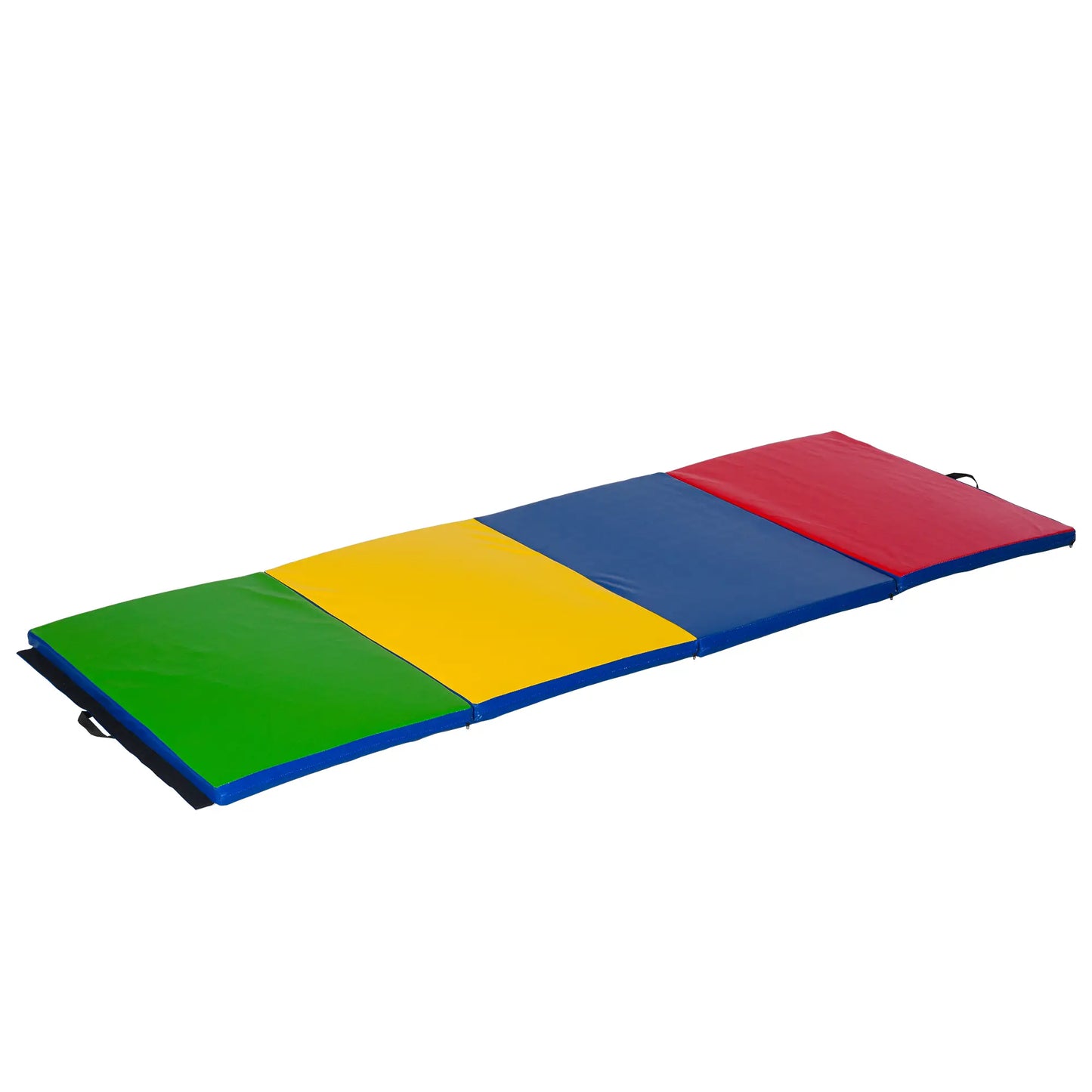 4'x10'x2'' Folding Gymnastics Mat, Exercise Mat for Yoga, MMA, MultiColor Gymnastics Mats at Gallery Canada
