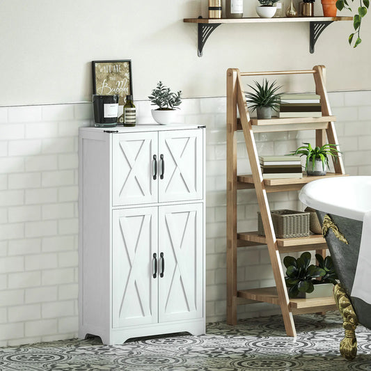 Farmhouse Kitchen Pantry, Freestanding Storage Cabinet, White Kitchen Pantry Cabinets White Wood Grain at Gallery Canada