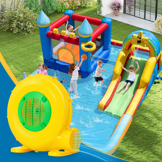 610W Bounce House Blower with Handle, Ground Stakes Air Blowers Options at Gallery Canada