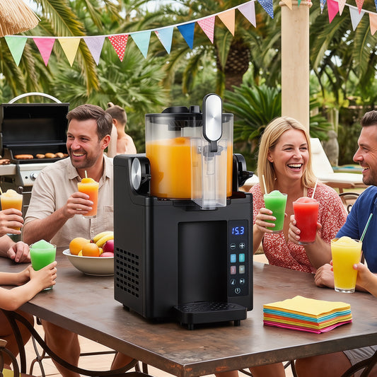 68 oz Frozen Drink Maker and Slushy Machine for Home, Black Ice Crushers & Shavers Black at Gallery Canada