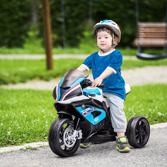 6V Electric Ride-On Motorcycle, 1.5-5 Years, Blue Electric Motorcycles Blue at Gallery Canada