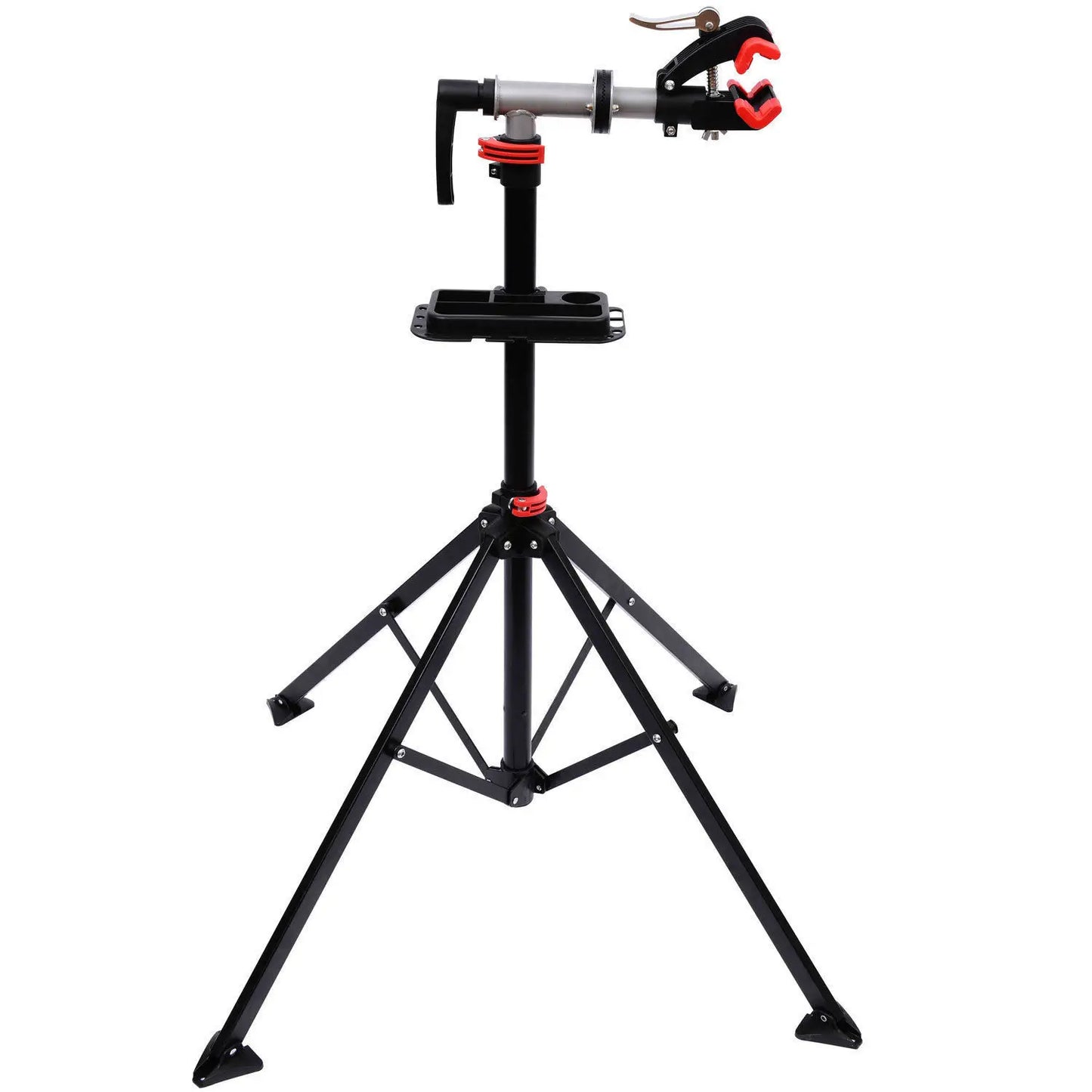 Adjustable Bike Repair Stand, Telescopic Arm, 70.75", Tool Tray Bike Repair Stands at Gallery Canada