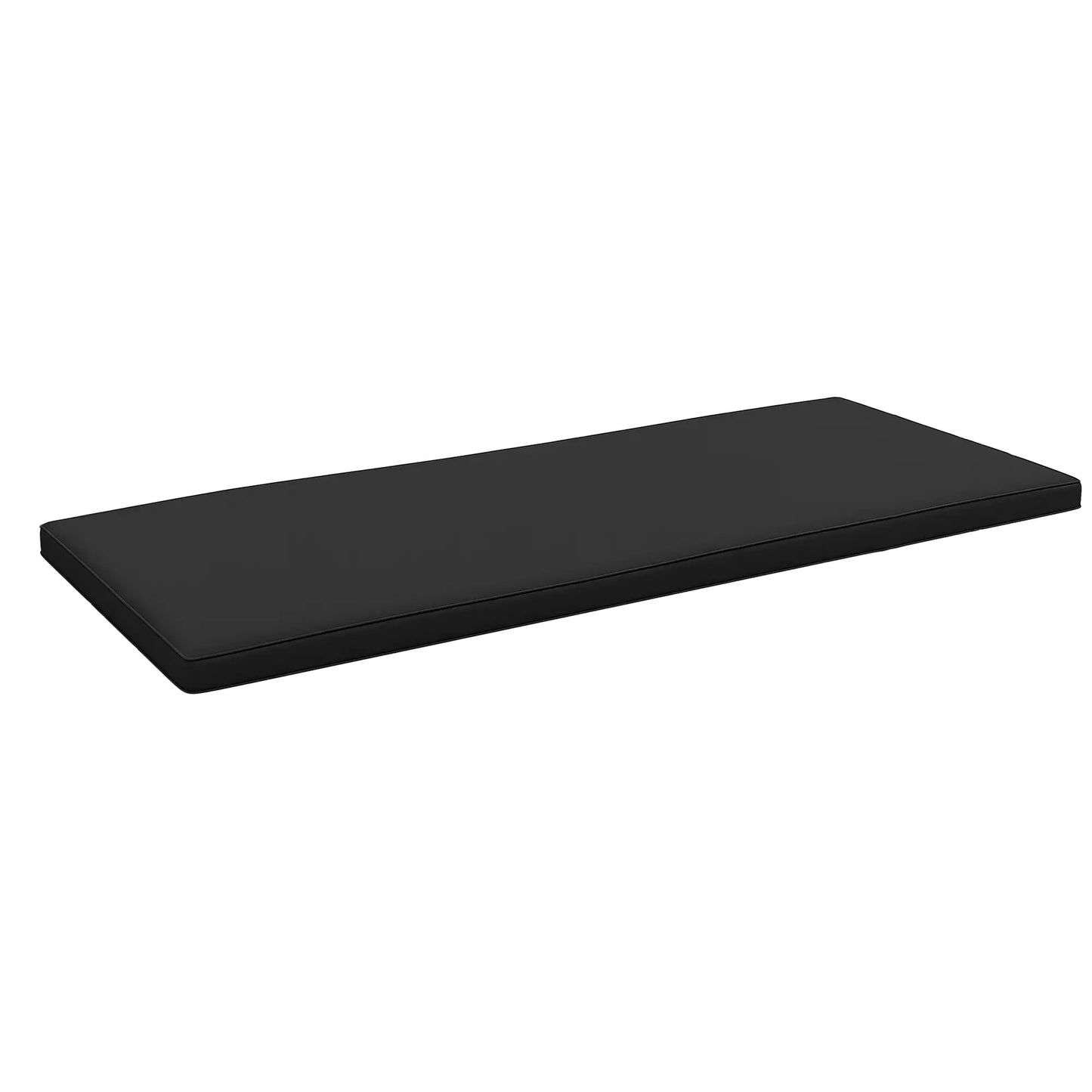 2-Seater Patio Bench Cushion, Outdoor Swing Replacement Pad, Black Patio Chair Cushions at Gallery Canada