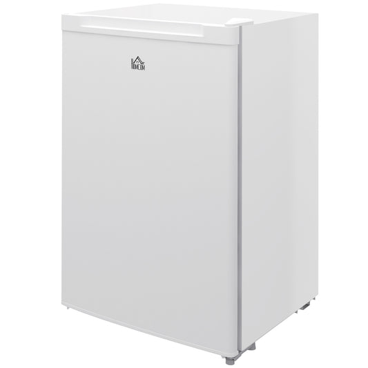 Upright Freezer, 3 Cu.Ft Mini Freezer with Reversible Single Door, Adjustable Thermostat for Home, Dorm, White