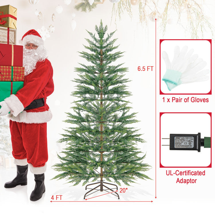 6.5FT Pre-Lit Christmas Tree, Kids Recliner Chair Set, Beige Kids Chairs & Seating at Gallery Canada