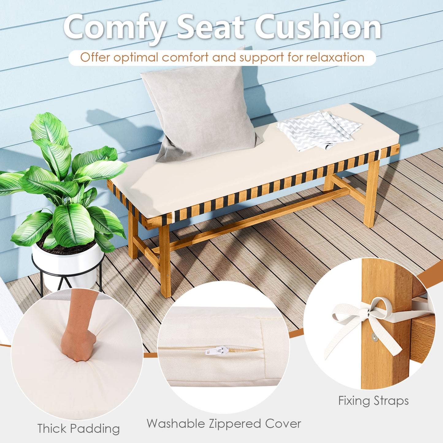 6-Piece Patio Dining Set, Farmhouse Furniture For 5-6 People Patio Dining Sets at Gallery Canada