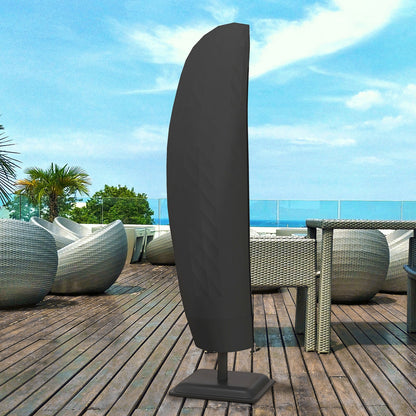 87-Inch Patio Umbrella Cover Patio Furniture Protector for Outdoor Offset Black at Gallery Canada