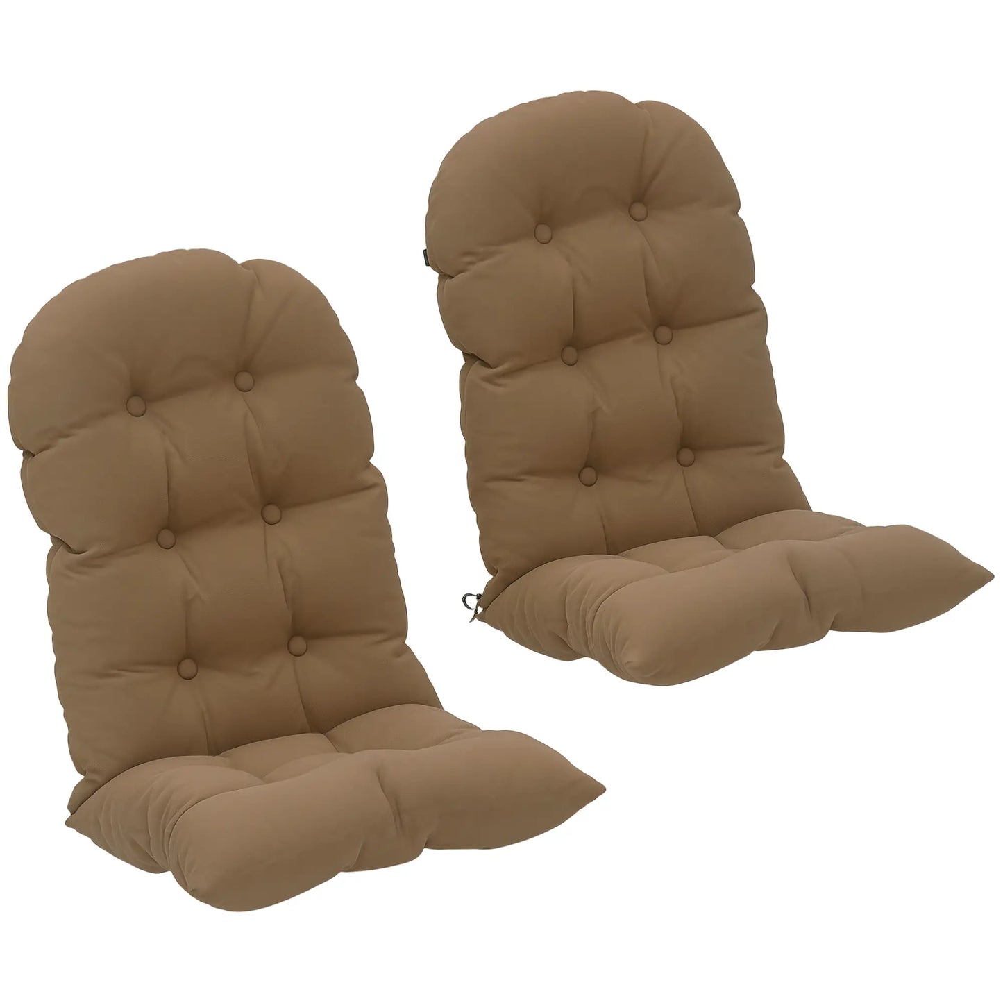 Adirondack Chair Cushions, Set of 2, Khaki Patio Chair Cushions at Gallery Canada