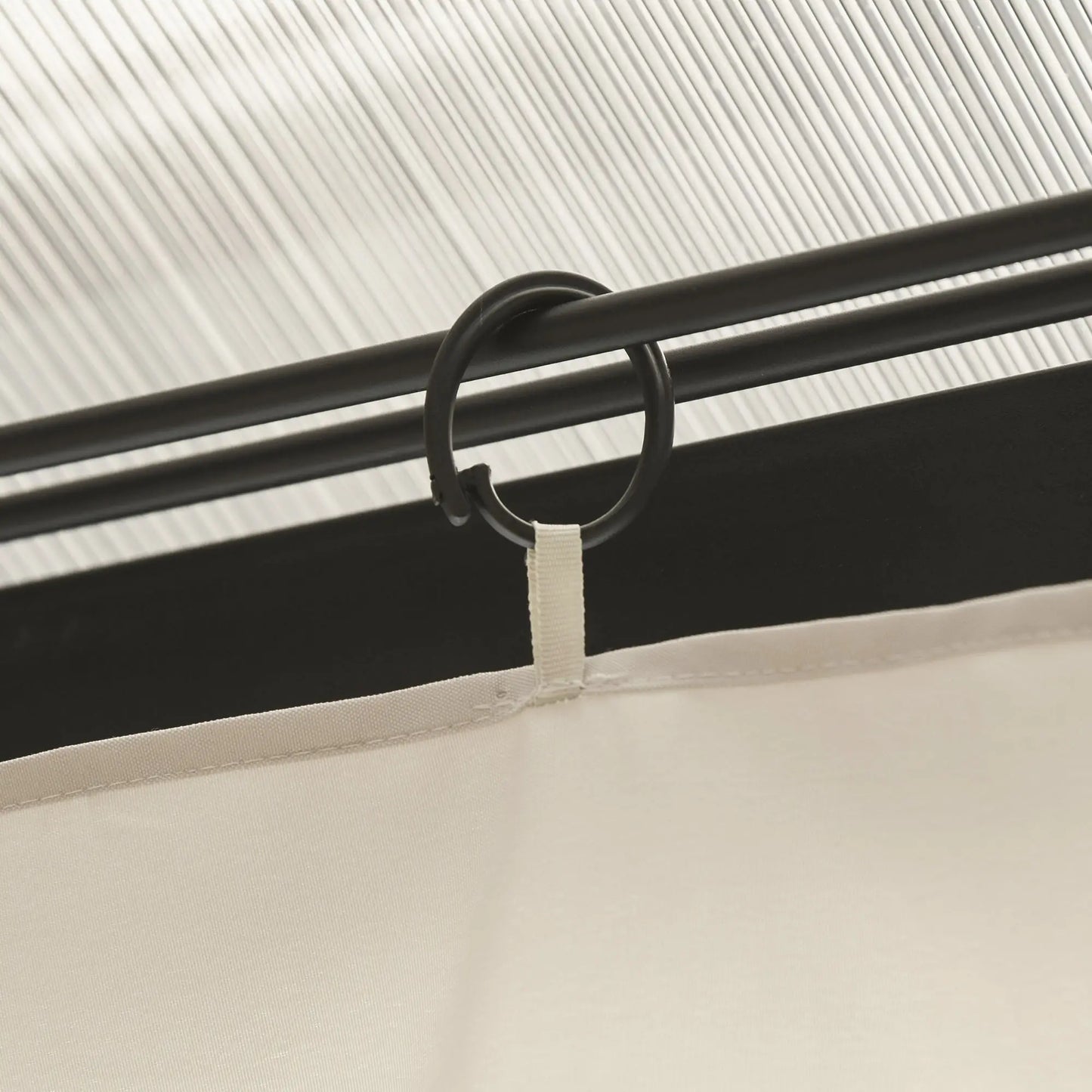 10' x 13' Gazebo Sidewall Set, 4 Panels, Hooks Included, Beige Gazebo Sidewalls at Gallery Canada