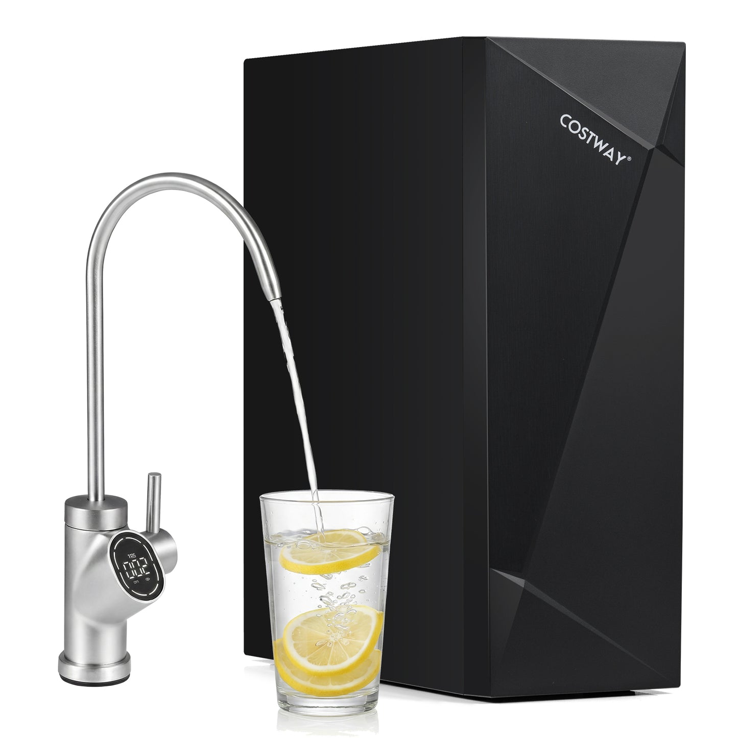 800 GPD Alkaline PH+ Reverse Osmosis Water Filter, Black Small Appliances Black at Gallery Canada