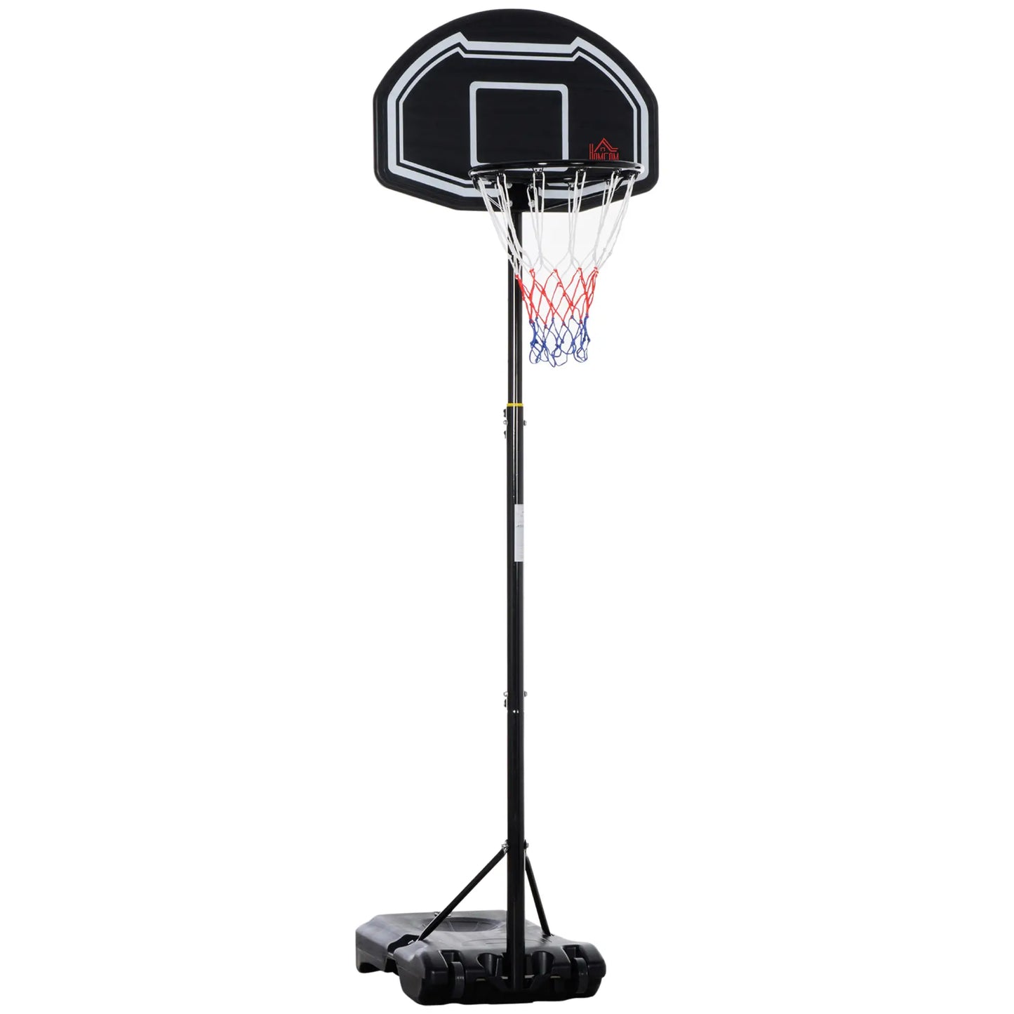 Basketball Hoop and Stand, 5.2-6.9ft Height Adjustable, Black Basketball at Gallery Canada
