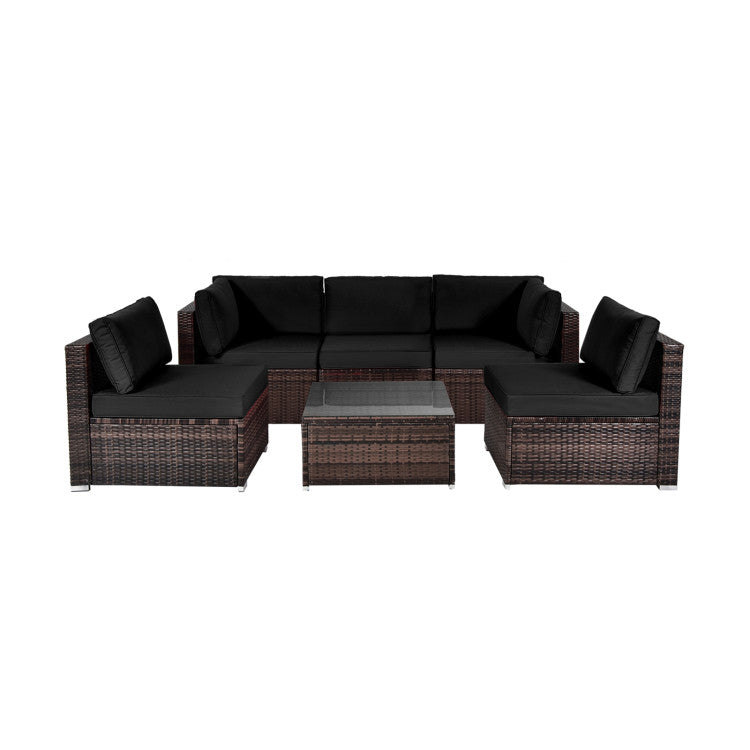 8 Pieces Patio Lounge Set: Comfort and Style Combined Patio Furniture Sets at Gallery Canada