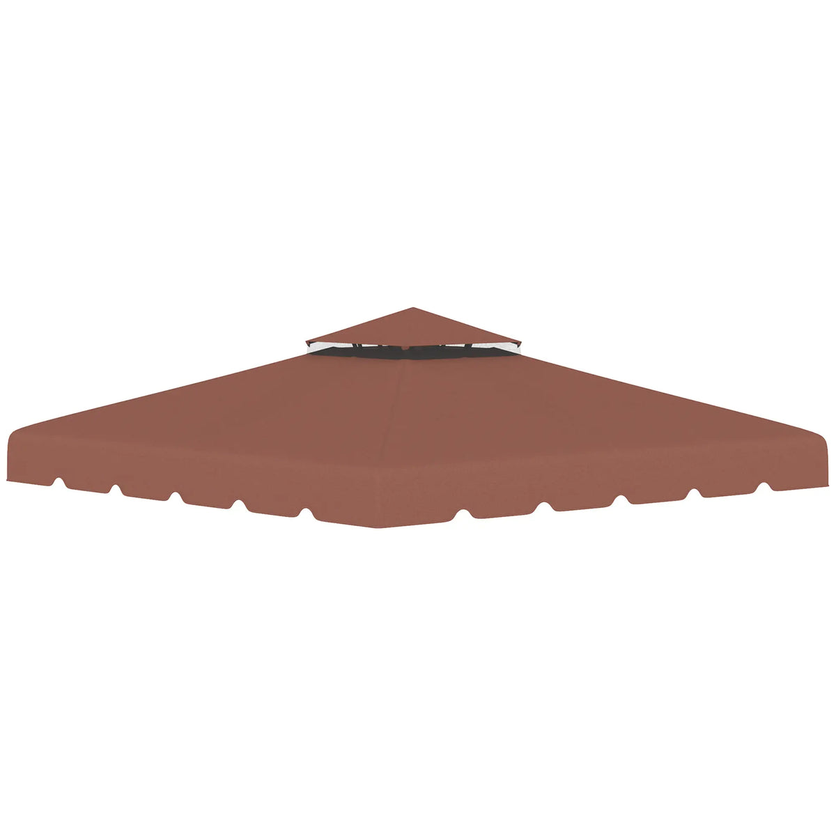 10' X 10' Gazebo Canopy Replacement, Double Vented Roof, Coffee Gazebo Canopy Replacement at Gallery Canada