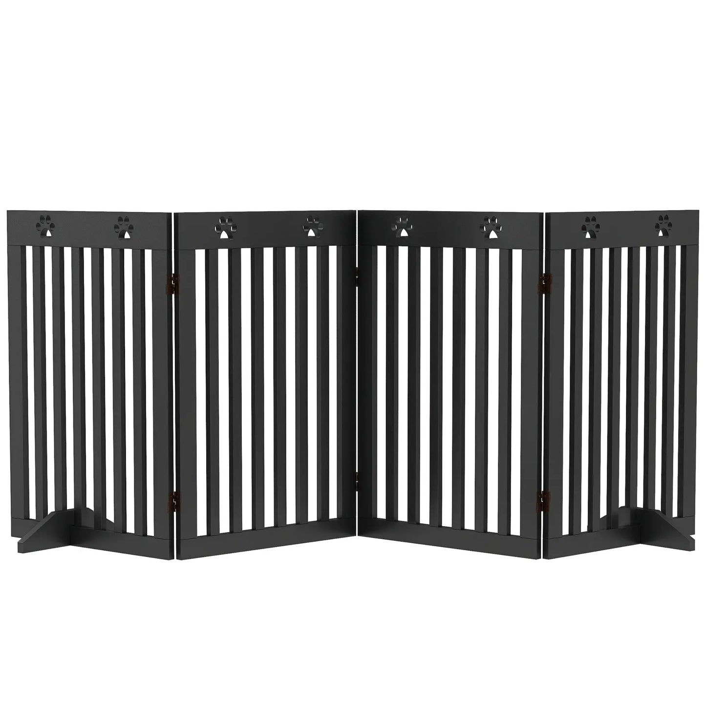 80 Extra Wide Pet Gate With Support Feet, Black Houses, Kennels & Pens at Gallery Canada