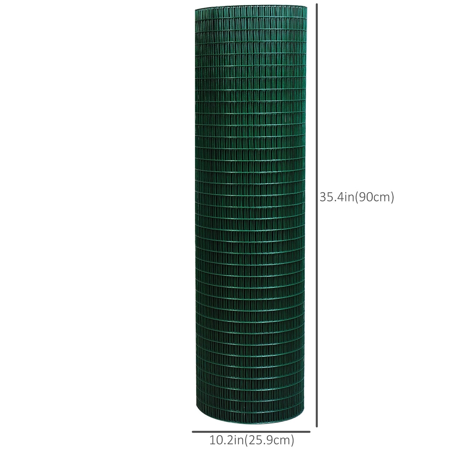 Chicken Wire Fencing 98' x 3', 1" x 0.5" Rectangle Chicken Wire for Crafts Garden Poultry, Metal Hardware Cloth Netting for Chicken Coops, Rabbit Cage, Dark Green at Gallery Canada